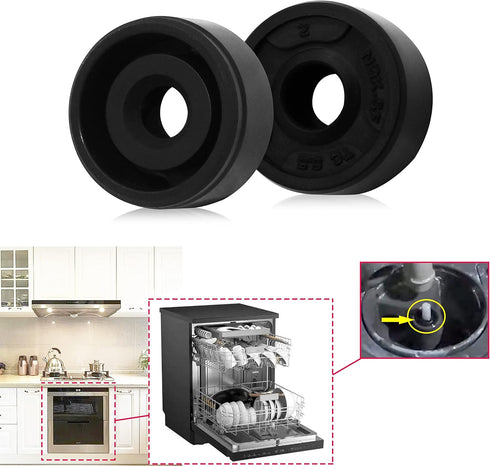 WPW10195677 Dishwasher Diverter Valve Diverter Motor Seal Grommet Gasket, Compatible with Whirlpool, KitchenAid, Maytag