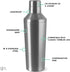 Simple Modern Cocktail Shaker Set with Jigger Lid | Stainless Steel Boston Shaker Insulated Martini Mixer | 20oz