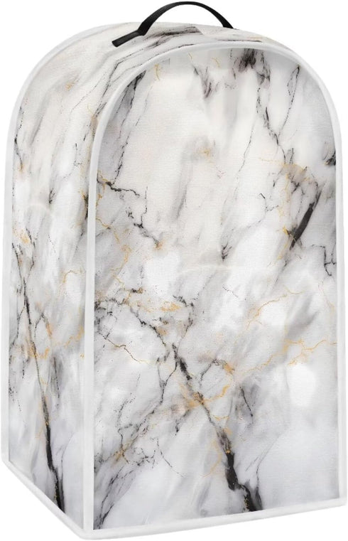 Grey Marble Blender Covers for Women Gift Household Small Appliance Protector Kitchen Blender Dust Cover Cloth Stand Mixer Coffee Maker Appliance Covers