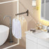 Wall Mounted Clothes Drying Rack, Foldable Laundry Hanger Hook for Bathroom, Indoor Clothes Rack