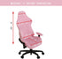 SARAFLORA Gaming Chair Covers Stretch Washable Computer Chair Slipcovers for Armchair, Swivel Chair, Gaming Chair,Computer boss Chair (Pink, X-Large) by SARAFLORA