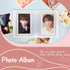 3 Inch Mini Photo Album for Fujifilm Instax Camera, Kpop Photocard Binder, 40 Pockets (Blue)