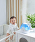 raydrop Cool Mist 2.2L Humidifier for Bedroom, Whisper-Quiet Ultrasonic, Auto Shut-Off, Night Light