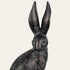 Rabbit Bookends, Decorative Bunny Book Ends for Shelves, Unique Rabbit Figurine Bookends, Heavy Resin Book Holder