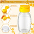 32 5 oz Hoolerry Pieces Clear Plastic Honey Bottles Squeeze Honey Containers Jars Empty Refillable Honey Holder