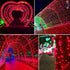 500 LED Christmas Light Red - Indoor String Light Plug in Twinkling Hanging Tree Lights for Party, Bar, Bedroom,