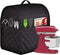 Stand Mixer Dust-proof Cover for KitchenAid, Multi Pockets for Accessories, Water-resistant, Black