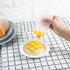 4-Hole Fdit Mayo Dispenser Bottle, Mayonnaise Dispenser Sauce Squeeze Bottle Japanese Mayonnaise Dispenser for Jam