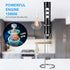 Rechargeable Handheld Milk Frother, Electric Coffee Mixer with 2 Stainless Steel Egg Beaters for Hot Chocolate