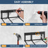 4 (2 Pack), zacurter Boot Rack, Wader Hangers for Boot, Metal Wall Mounted Shoe Rack, Pair Boot Organizer Rack for Tall