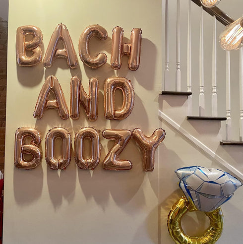 JeVenis Bachelorette Decorations, Bridal Shower Balloons for Beach Bach Party Supplies