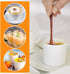 8 Inch Wooden Spoon Set, 6PCS Long Handle Mixing Spoons for Cooking, Stirring Sauce, and Soup