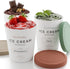 ZICOTO Set of 3 Reusable Ice Cream Containers 1 Quarts ea. -
