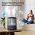 6L 26dB 50H CHIVALZ Humidifiers for Bedroom Large Room, Cool Mist Top Fill Humidifier with Essential Oil Diffuser