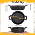 Mini Cast Iron Skillets 5 x 5 x 1.3 Inch, Black Casserole Dish, Oven Safe Mini Skillets for Kitchen, Indoor, Outdoor,