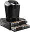 Mind Reader Single Serve Coffee Pod Organizer - 72 Pod Capacity with 2 Drawers, Black
