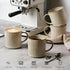 Set 6, 16 oz Set, MONITO Coffee Mugs of Mugs Ceramic Coffee Cups with Large Handles, Suitable for Lattes, Hot tea
