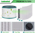 Air Purifier Filter Replacements for Dyson HP01, HP02, 2 Pack