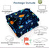 5 Set Set david's kids Piece Twin Comforter - Soft Breathable Bedding Twin for Boys Girls, Includes Quilted Comforter