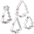 Christmas and Holiday Tree Cookie Cutters, 4-Pc Set, Made in USA by Ann Clark