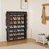 7 35-40 8 Closet, VTRIN Shoe Rack with Cover, Tier Shoe Organizer Storage for Pairs Shoes and Boots Large Capacity Tall