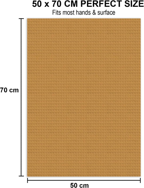 IXORA DECOR 100% Set 4 4 50 70 Inches Cotton Kitchen Towels of | Solid Dyed Waffle Weave Dishcloths | Kitchen & Table