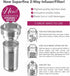 16oz/480ml Teabloom - The ORIGINAL All-Brew Travel Tumbler & Thermos | OPRAHs Favorite | Stainless Steel Insulated