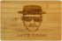 Engraved Bamboo Wood Cutting Board with Handle, Funny Gift for Father's Day, Birthday, Christmas, Charcuterie Tray
