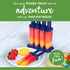 Tovolo Popsicle Molds with Sticks, Blue, 4-Pack, Twin Pops, Reusable Ice Pop Maker, Dishwasher Safe & BPA-Free