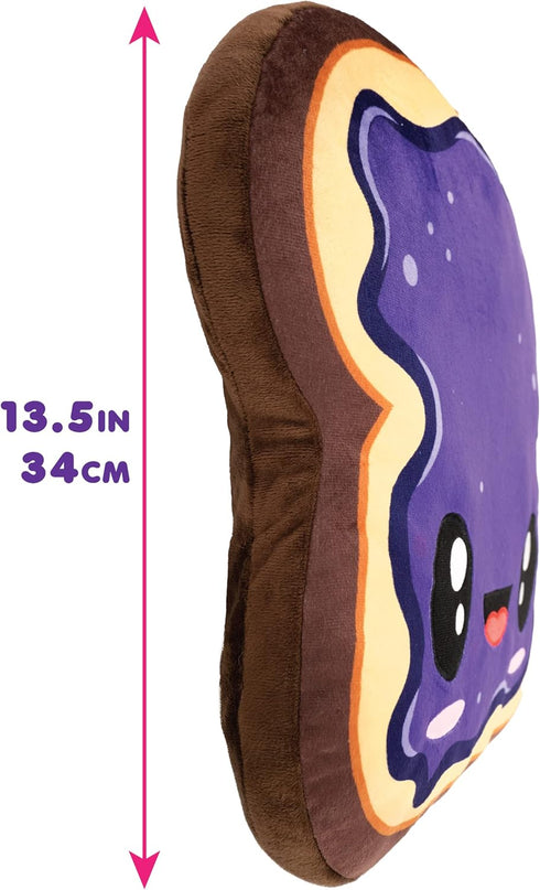 Scentco Smillows - Patented Gourmet Scented Stuffed Plush Pillows (Grape Jelly)- Accent, Throw, Decorative, Fun Pillows