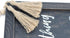 Parisloft Rustic Farmhouse Wood Hanging Decor - Everything Is Figureoutable Framed Wall Sign with Bead String Hanger,