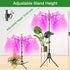 5 100 15-63" Tripod&6/12/16H Garpsen Grow Light with Stand, Heads Grow Lights for Indoor Plants, LEDs Full Spectrum Led