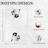 WOTYPU 16x24 Inch Set 2 Funny Penguin Kitchen Bar Towels, Penguin Gifts for Women Men, Gifts for Wine Beer Lovers