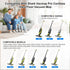 SavStor Vacmop Vacmop/Vacuum VM252 VM200 VM200p12 VMP30 VM190 VM250 floor(1+2+3pack) Reusable for Shark Replacement