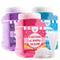 Under the Sun Products Cotton Candy Floss Sugar Pink Vanilla & Blue Raspberry (2 Pack, 3