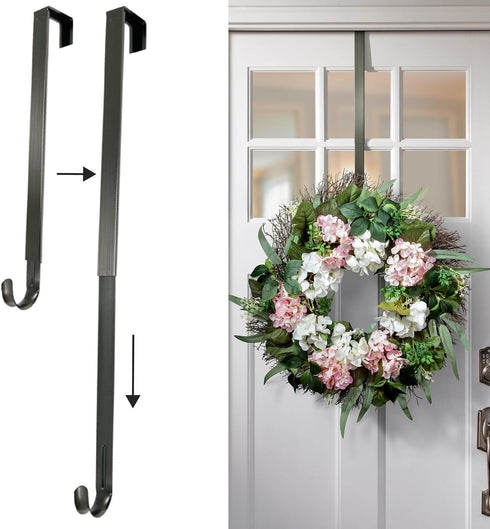 Haute Decor Adjustable Length Wreath Hanger - 20 Lb. Capacity