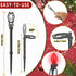 100 Pack 8.5"-10" C7 C9 Christmas Light Stakes for and String Lights,Outdoor Light Stakes,Yard