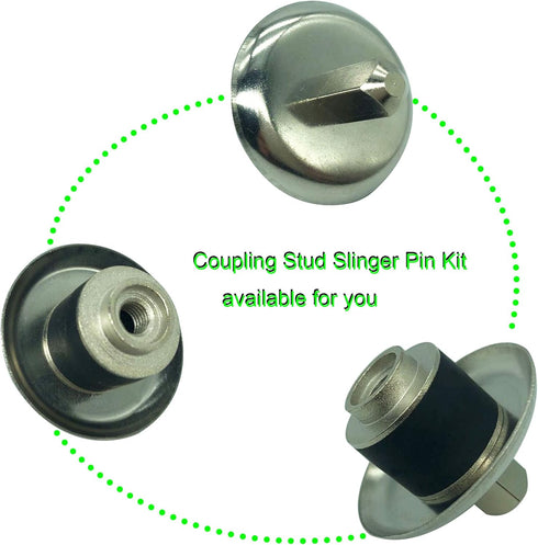 Blender Coupling Stud Slinger Pin Kit, Replacement for Oster Osterizer Blenders, Pack of 2