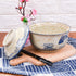 Ramen Bowl with Lid, Japanese Style 25.4 OZ Big Ceramic Bowl for Soup, Rice Noodle, and Porridge, Microwave Safe