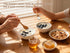 UANJBYO 6 Set 3 (4.9", 5.9", 7.1") Piece Small Wooden Spoons - Premium Beech Wood Spoons in Sizes for Honey, Tea