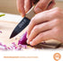 MasterChef Knife Set of 3 Kitchen Knives for Cooking (Chef, Paring & Utility), Professional Sharp Stainless Steel, Non