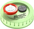 6Pcs Regular Mouth Mushroom Liquid Culture Lid, Mason Jar Lid with PTFE Syringe Filter for Mushroom Growing