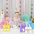 20Pcs Rainbow Party Favor Bags, Reusable Gift Bags for Boy Girls Birthday Party Supplies