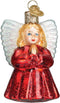 Old World Christmas Collection Glass Blown Ornaments for Christmas Tree, Baby Angel