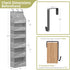STORAGEIDEAS 6 12 2-Pack Closet Over Door Organizer with Extra Large Pockets Side Pockets, Sturdy Rack, Hanging Storage