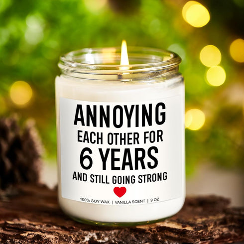 6 Years Iron Anniversary Gifts, Gifts for Him, Her, 6th Wedding Anniversary, Funny Gifts for Couples, Men, Women