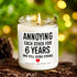 6 Years Iron Anniversary Gifts, Gifts for Him, Her, 6th Wedding Anniversary, Funny Gifts for Couples, Men, Women