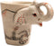IYARA CRAFT 3D Elephant Coffee Mug 11oz - Sculpted Trunk Handle, Quality Ceramic, Microwave & Dishwasher Safe