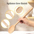 Beech Wooden Spoons for Cooking - Large Natural Beech Cooking Utensils with Smooth Finish