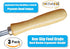 Zucchini Squash Vegetable Corer 3 pcs Stainless Steel Core Remover Tool, 8" Long for Stuffed Vegetables, Eggplant,